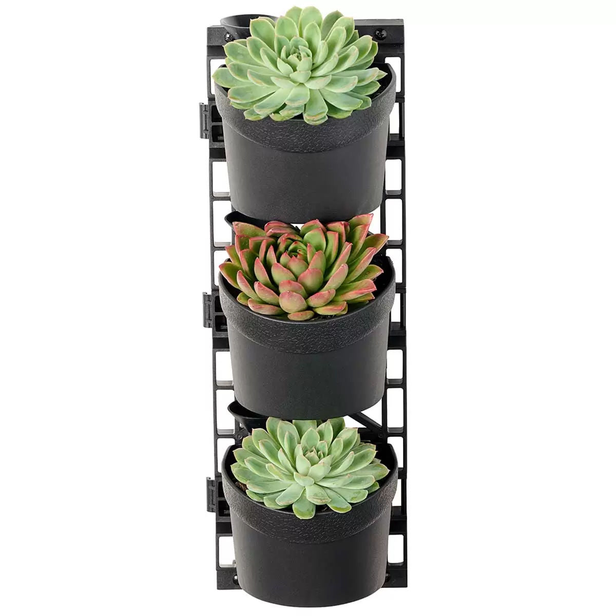 Tri Vertical Garden 4 Frames 12 Pots Self-Watering 48x64x18 cm - SuperSaverAU - view 3