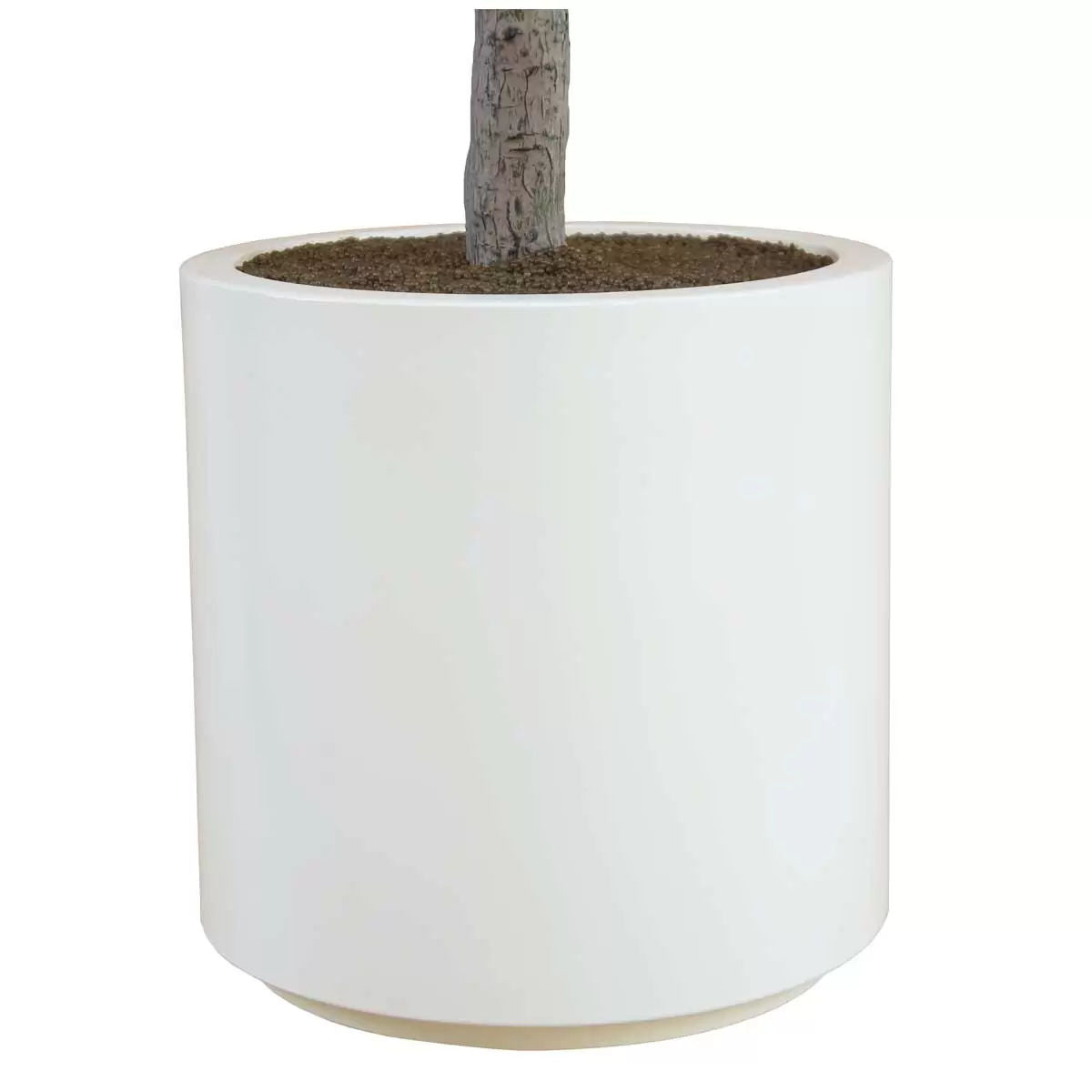 Artificial Olive Tree 2M - Lifelike, No Maintenance, Stylish Planter Included - SuperSaverAU - view 3