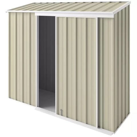 Narrow Cream Slider Shed 2.25 x 0.78m - Custom Built - SuperSaverAU - view 1