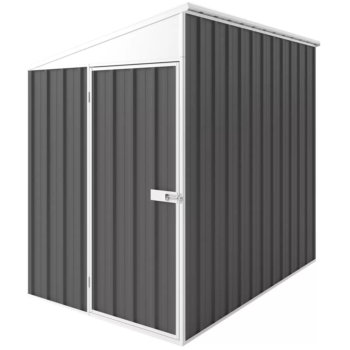 Skillion Roof Shed 1.5 x 2.25m Slate Grey - Durable, Spacious, Australian Made - SuperSaverAU - view 1