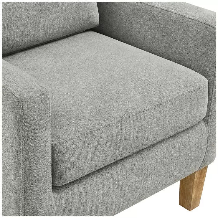 Fabric Accent Chair with Pocket Coil Seat and Lumbar Pillow - SuperSaverAU - view 10