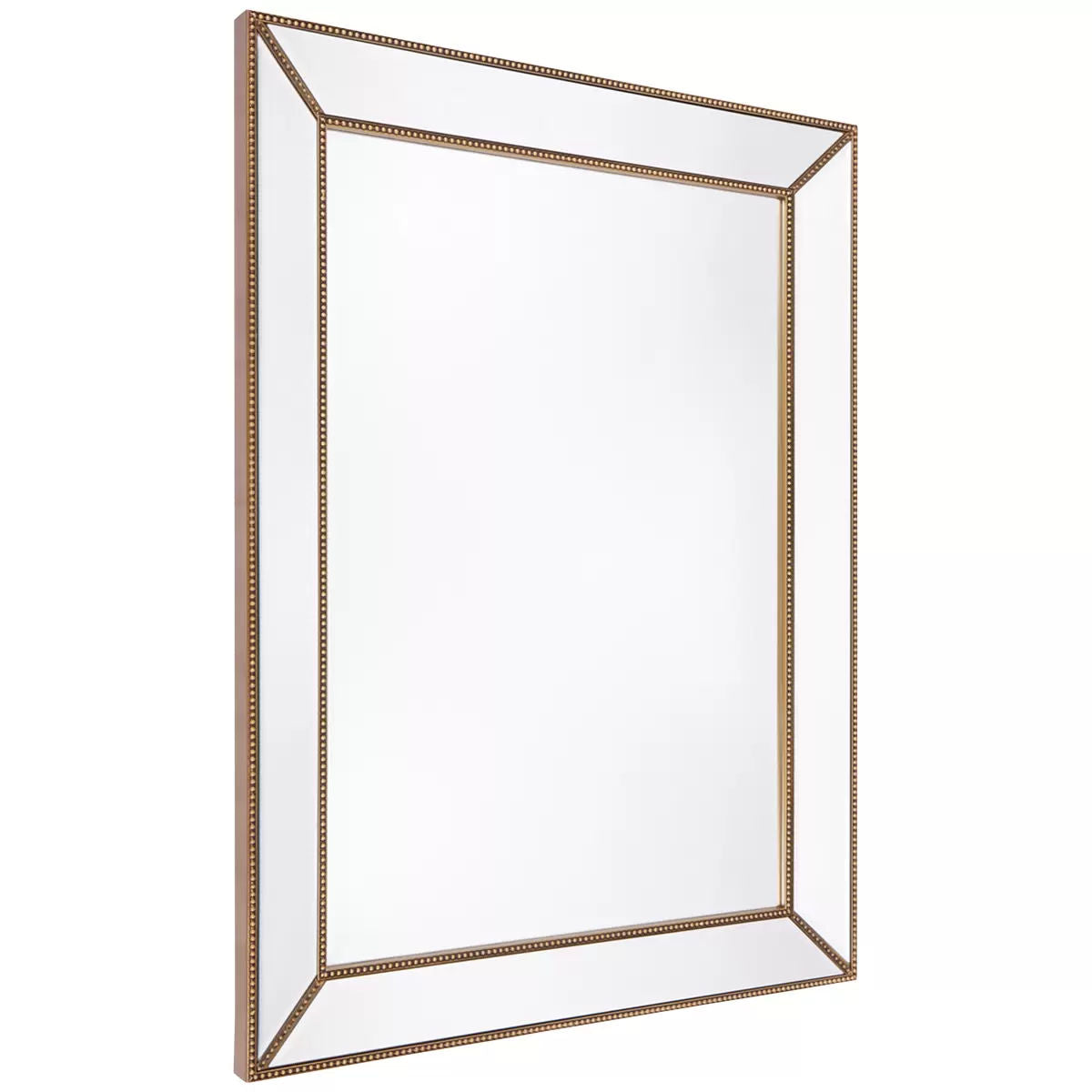 Zeta Wall Mirror by Premium - Large Antique Gold Design - SuperSaverAU - view 1