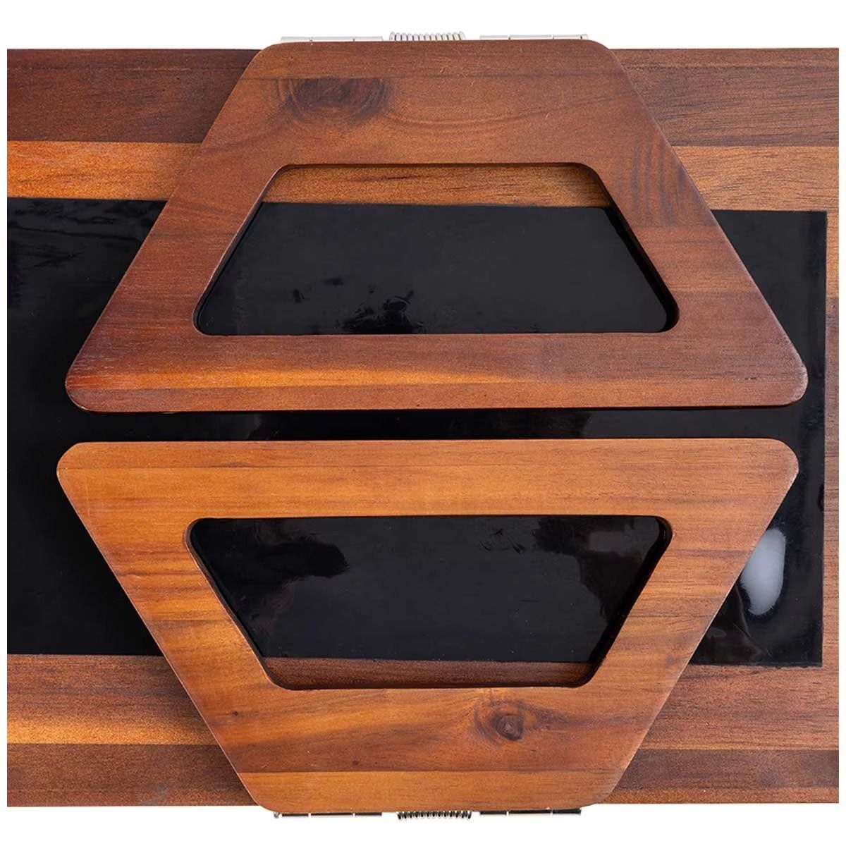 Smart Design Acacia Sofa Armrest Tray - Spring Loaded - SuperSaverAU - view 4