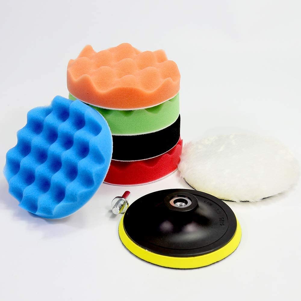 Premium 39 Piece 2-in-1 Car Foam Drill Polishing Kit
