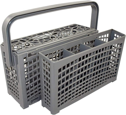 Universal 2-in-1 Dishwasher Cutlery Basket 24x13x13 cm Compatible with Multiple Brands - SuperSaverAU - view 1