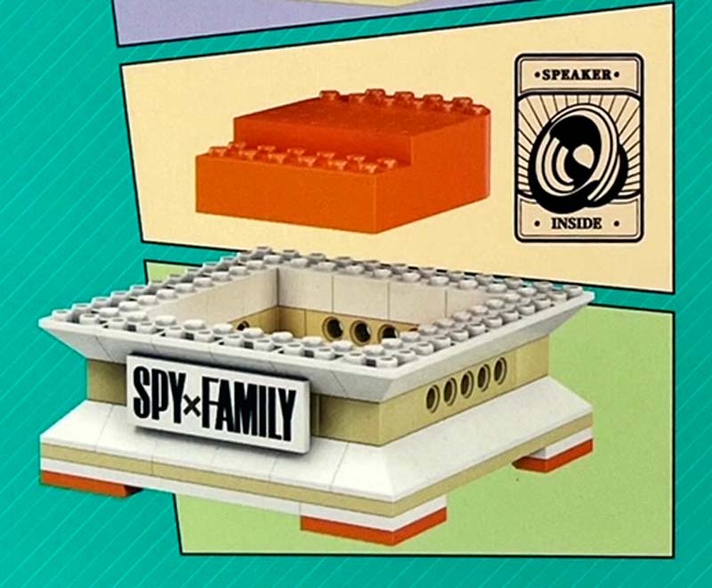 Kalos Spy X Family Anya Forger Bluetooth Speaker Block Set