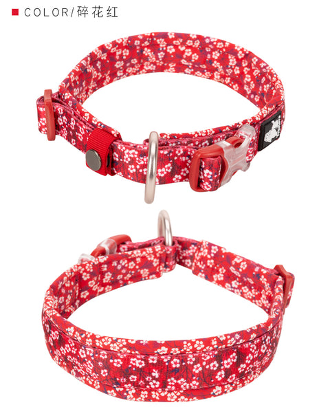 Floral Collar Poppy Red 2XS - SuperSaverAU - view 1