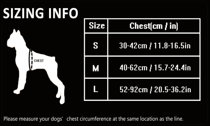 Premium Black Khaki Urban Adjustable Dog Harness Size M
