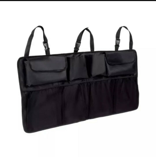 Car Seat Back Organiser Hanging Pouch Bag SUV Hatchback Trunk Boot Storage - SuperSaverAU - view 4