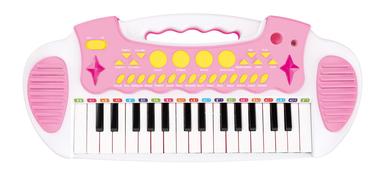 Children's Electronic Keyboard with Stand (Pink) Musical Instrument Toy - SuperSaverAU - view 6