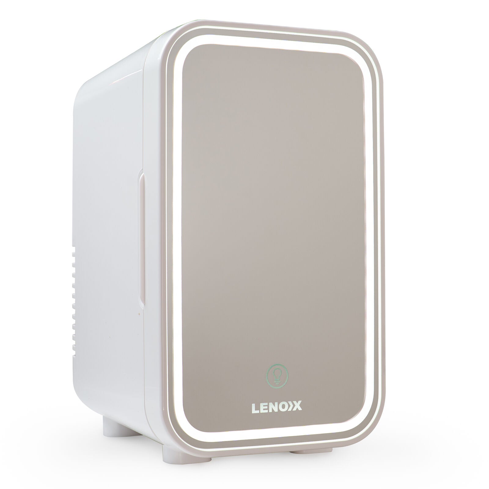 Lenoxx 6L Touch Operated Skincare Fridge with Mirror Door & Light - SuperSaverAU - view 1