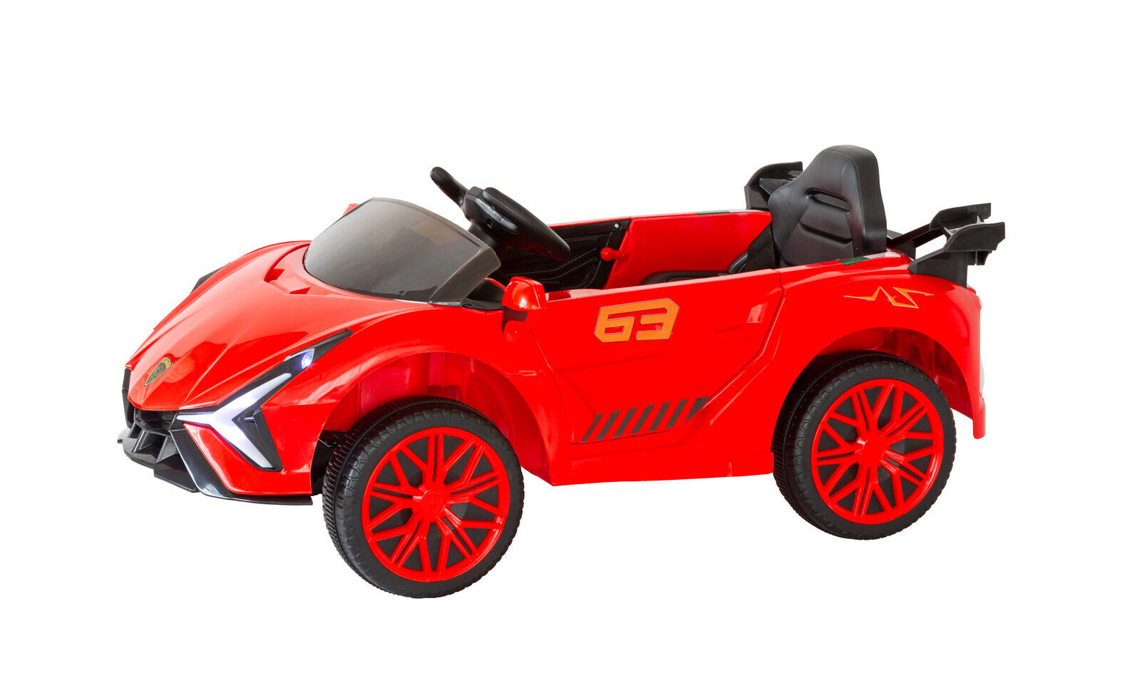 Ferrari Inspired 12V Ride-on Electric Car with Remote Control - Red - SuperSaverAU - view 4