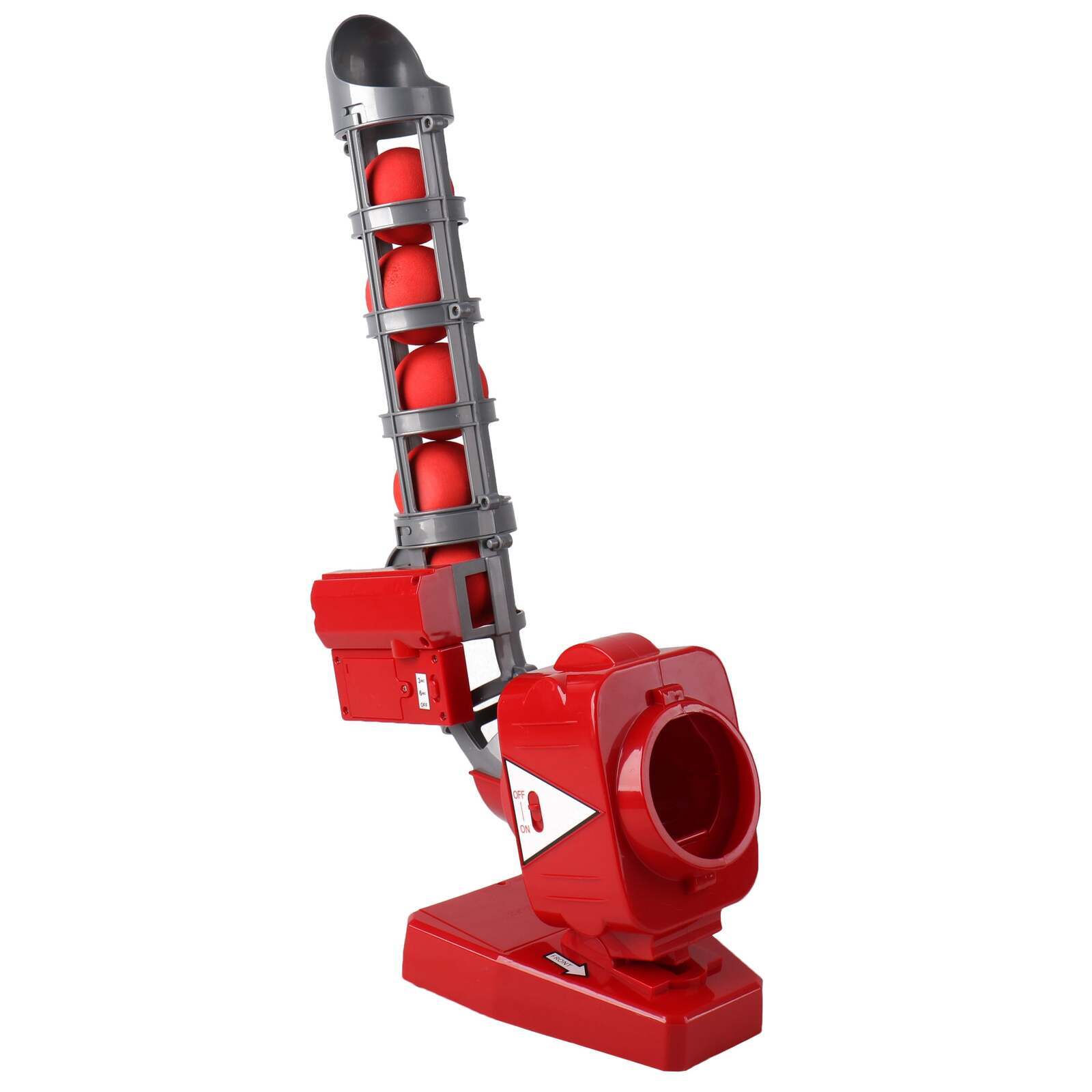 Cricket Ball Pitcher with 3 Adjustable Angles & 5 Soft Ball Capacity Battery Operated - SuperSaverAU - view 2
