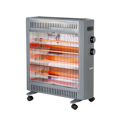2200W Quartz Infrared Radiant Heater with Adjustable Thermostat and 2 Power Settings - SuperSaverAU - view 1