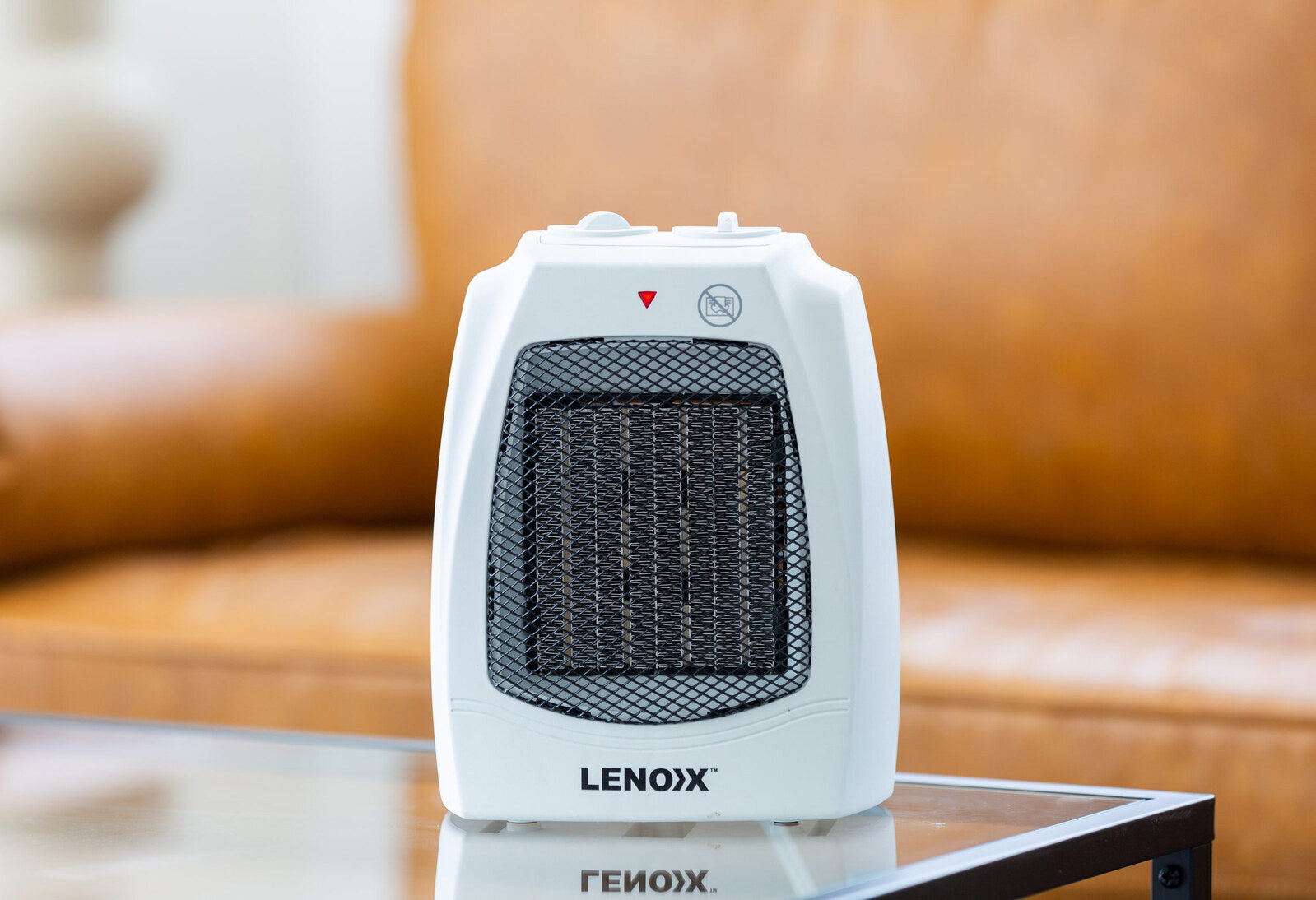 Lenoxx 1500W Ceramic Heater with Adjustable Thermostat and Overheat Protection - SuperSaverAU - view 2