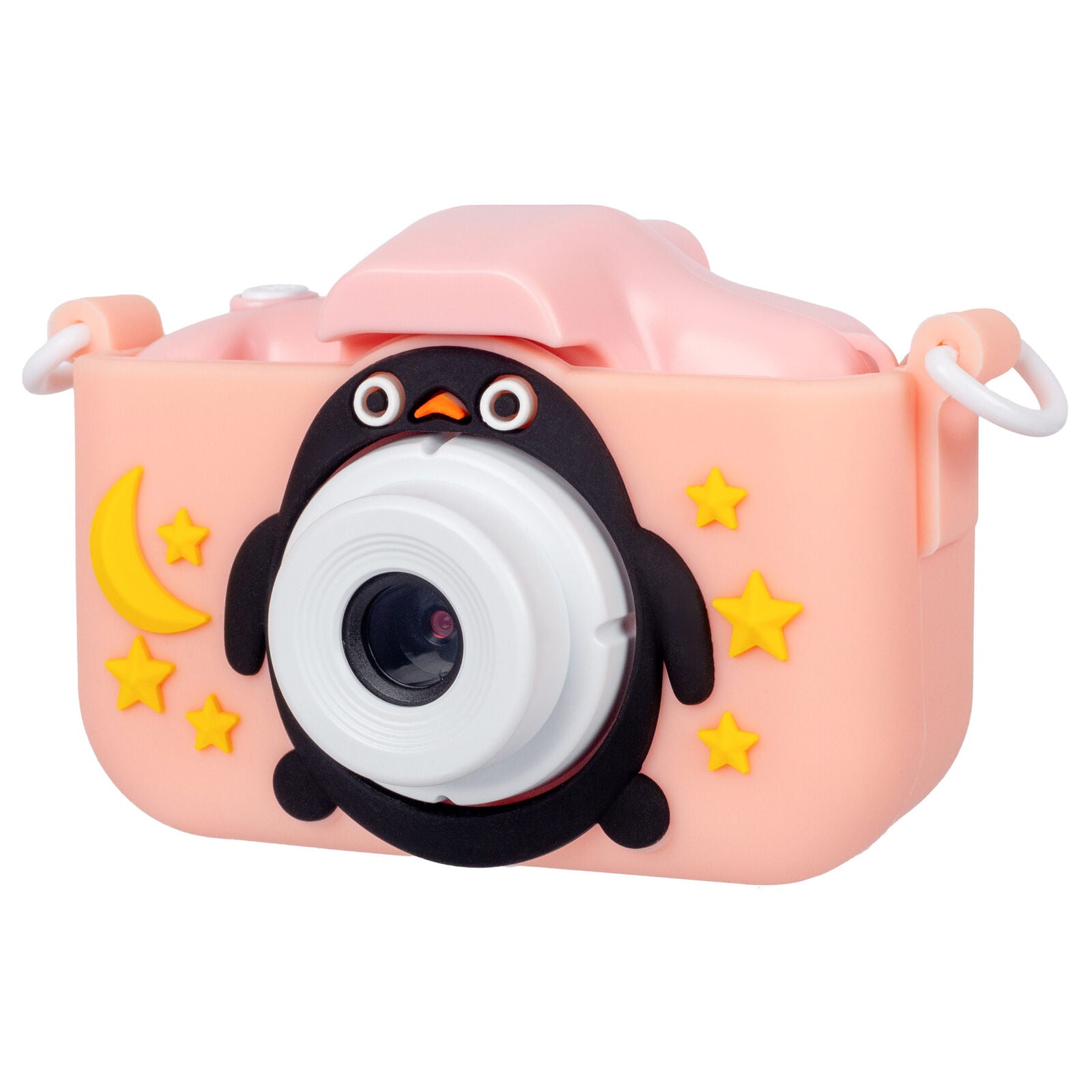Kids Digital Dual Lens Camera, 4x Zoom and HD Video Recording (Pink) - SuperSaverAU - view 1