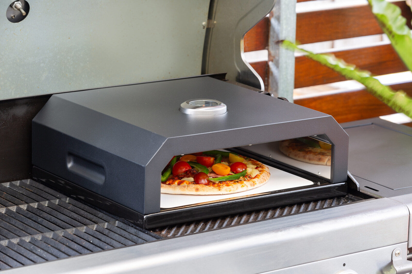 Pizza Oven Box with Built-in Thermometer - SuperSaverAU - view 2