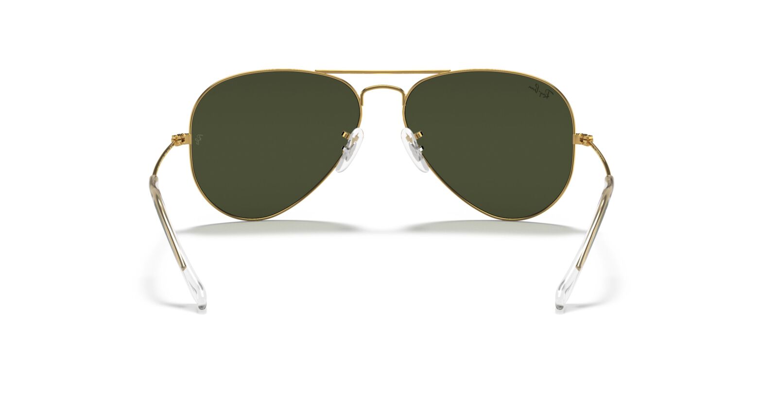 Ray-Ban Aviator Classic Sunglasses - Gold Frame, Green Lenses - SuperSaverAU - view 2
