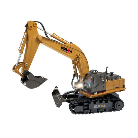 Remote Controlled 2.4GHz Sand-Beige Tractor Excavator Digger Toy with USB Rechargeable Battery - SuperSaverAU - view 1