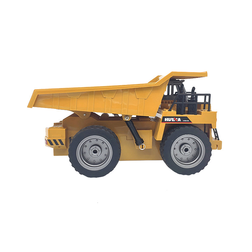 Remote Control Die-Cast Dump Truck 6-Channel with Alloy Bucket 300g Capacity - SuperSaverAU - view 2