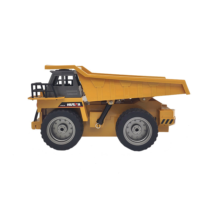 Remote Control Die-Cast Dump Truck 6-Channel with Alloy Bucket 300g Capacity - SuperSaverAU - view 3