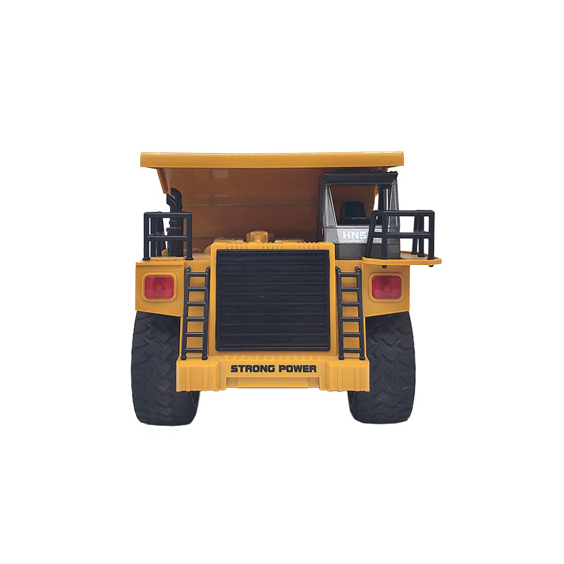 Remote Control Die-Cast Dump Truck 6-Channel with Alloy Bucket 300g Capacity - SuperSaverAU - view 4