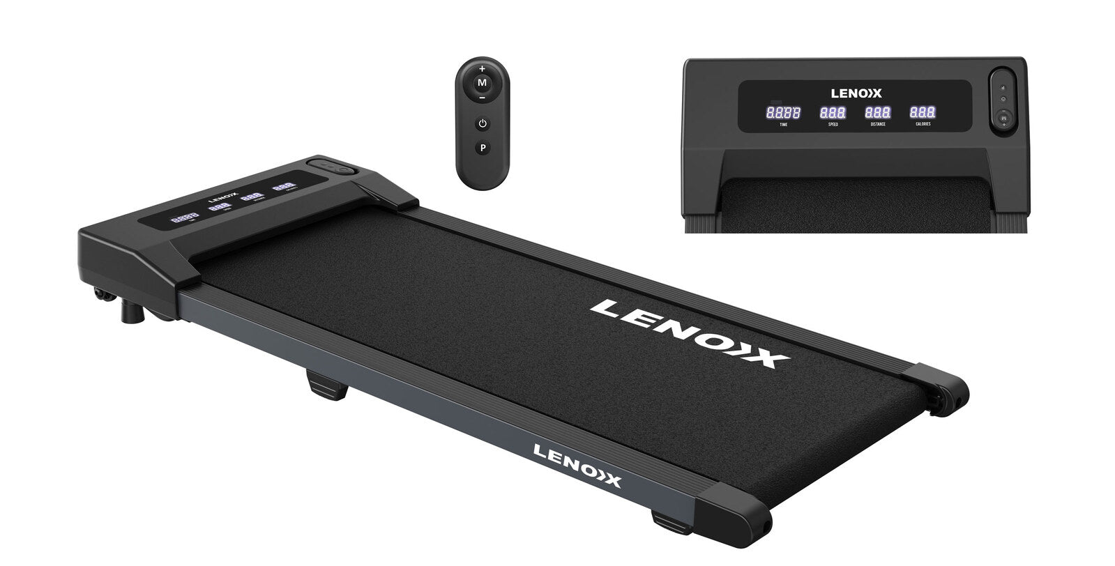 1.5 HP 52cm Electric Walking Pad Treadmill with Remote Control and Display Screen - SuperSaverAU - view 1
