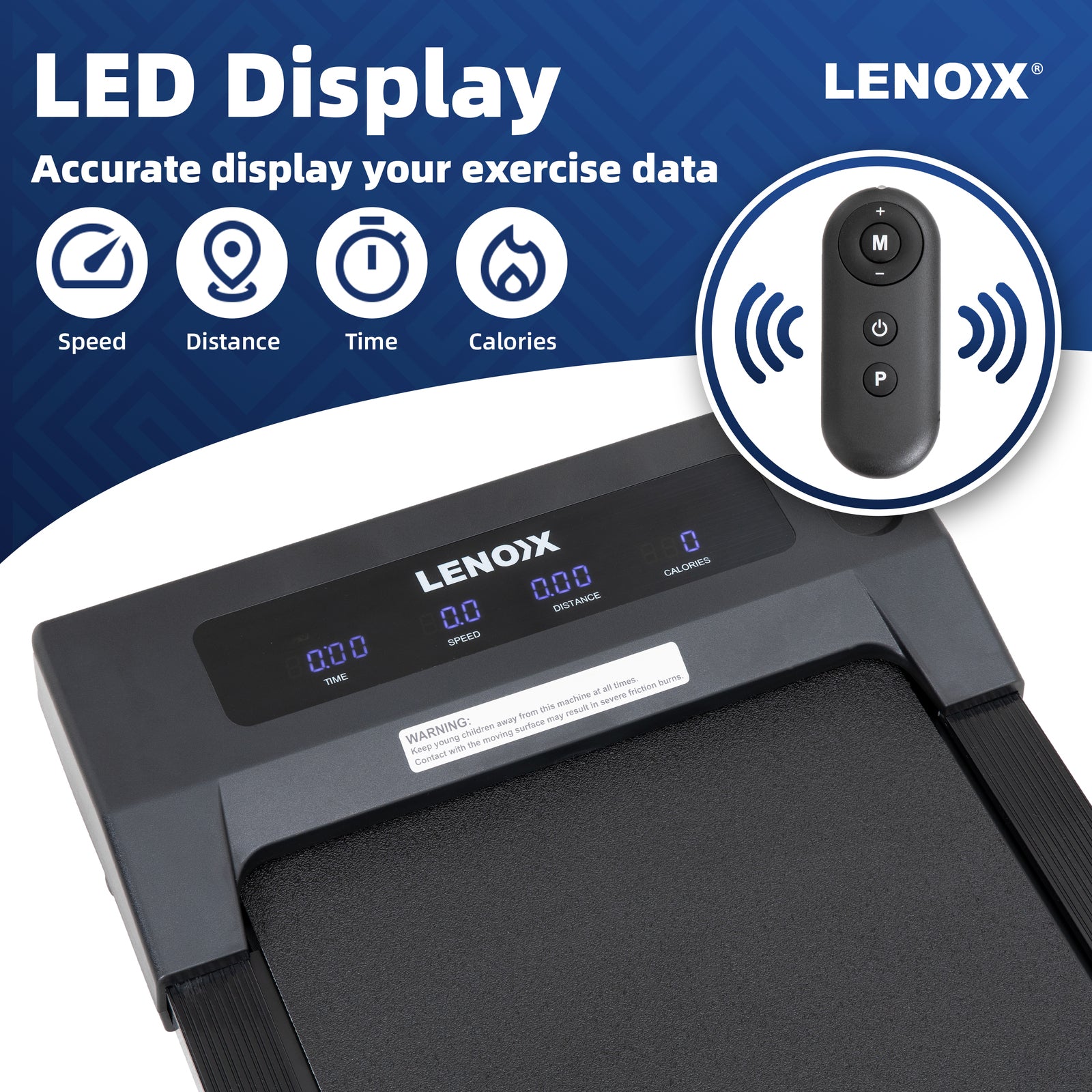 1.5 HP 52cm Electric Walking Pad Treadmill with Remote Control and Display Screen - SuperSaverAU - view 8