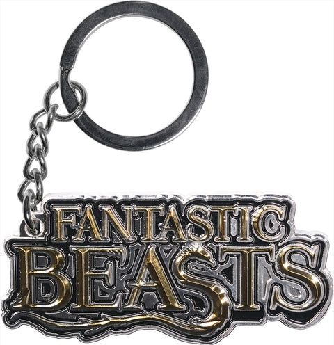 Fantastic Beasts Logo Keychain Keyring - Unique Design, Collectible - SuperSaverAU - view 1