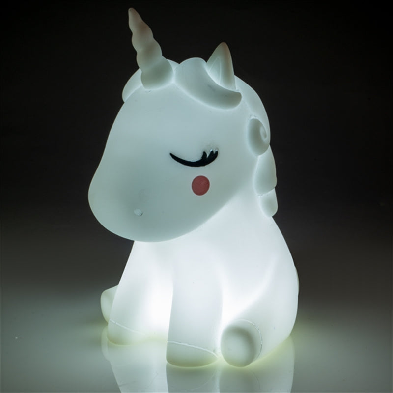Unicorn LED Touch Lamp - Adjustable Brightness, Soft Plastic Casing - SuperSaverAU - view 1