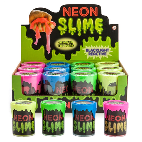 Glow In The Dark Neon Slime Assorted Colours Randomly Sent - SuperSaverAU - view 1