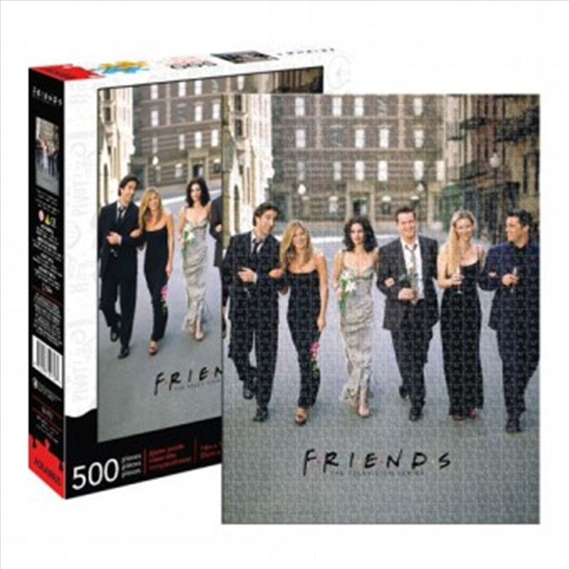 Friends Wedding 500 Piece Puzzle - Enjoy Piecing Together the Gang Dressed Up - SuperSaverAU - view 1