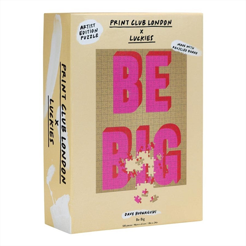 Be Big 500 Piece Puzzle - Engaging Fun for All Ages - SuperSaverAU - view 1