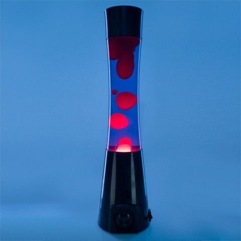 Bluetooth Speaker Lava Lamp Black/Purple/Red Motion - SuperSaverAU - view 1