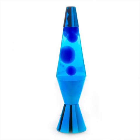 Blue Metallic Diamond Motion Lamp - 20oz, Blue Wax & Liquid - SuperSaverAU - view 1