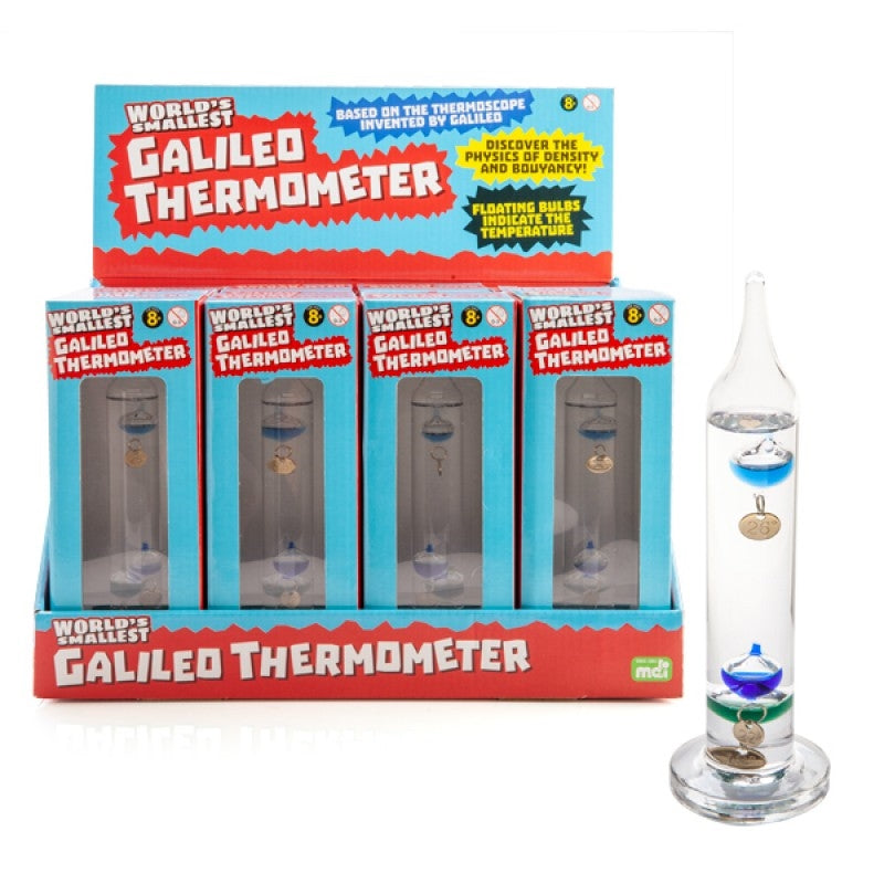 Galileo Thermometer - Floating Bulbs Temperature Indicator - Tiny Scientific Marvel - SuperSaverAU - view 1