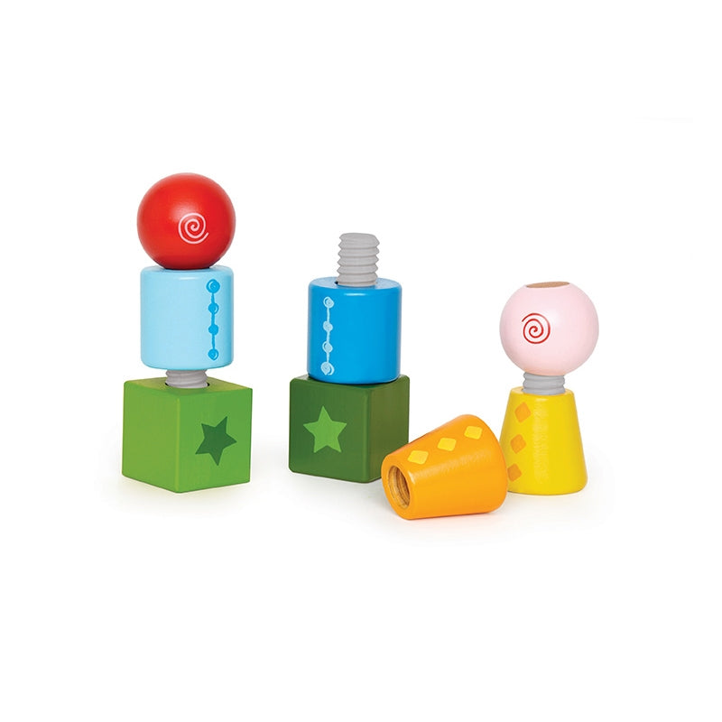Twist And Turnables Screw-Together Blocks - Ages 24mnths+, Imaginative Play - SuperSaverAU - view 1