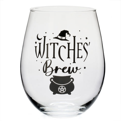 Witches Brew Stemless Glass - Unique Design, 15 oz Capacity - SuperSaverAU - view 1