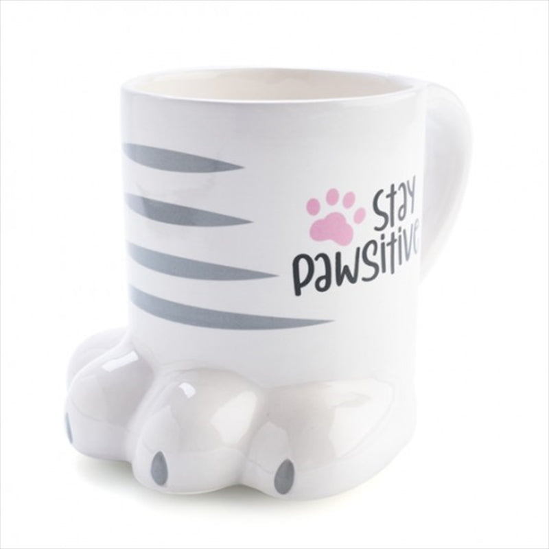 Pawsome Cat 3D Ceramic Mug - Unique Design, 11oz - SuperSaverAU - view 1