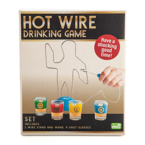 Hot Wire Drinking Game - Boozy Wire Loop Game with 4 Shot Glasses - SuperSaverAU - view 1