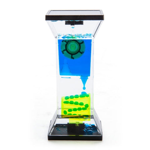 Premium Neon Step and Wheel Liquid Timer Sensory Toy