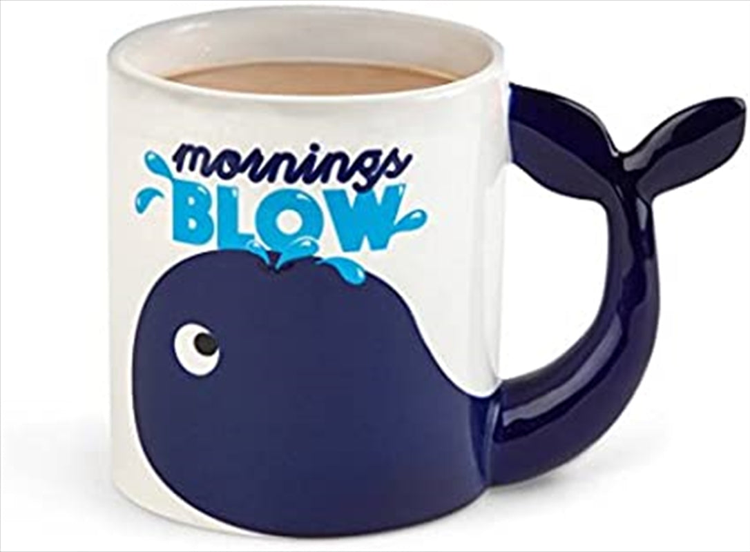 BigMouth Inc Mornings Blow Coffee Mug, 20 oz, Hand Wash Recommended - SuperSaverAU - view 1