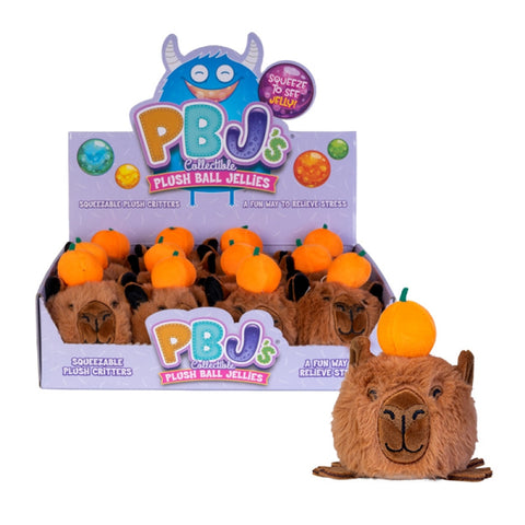 Premium Plush Ball Jellies Capybara Squishy Toy - Sent At Random