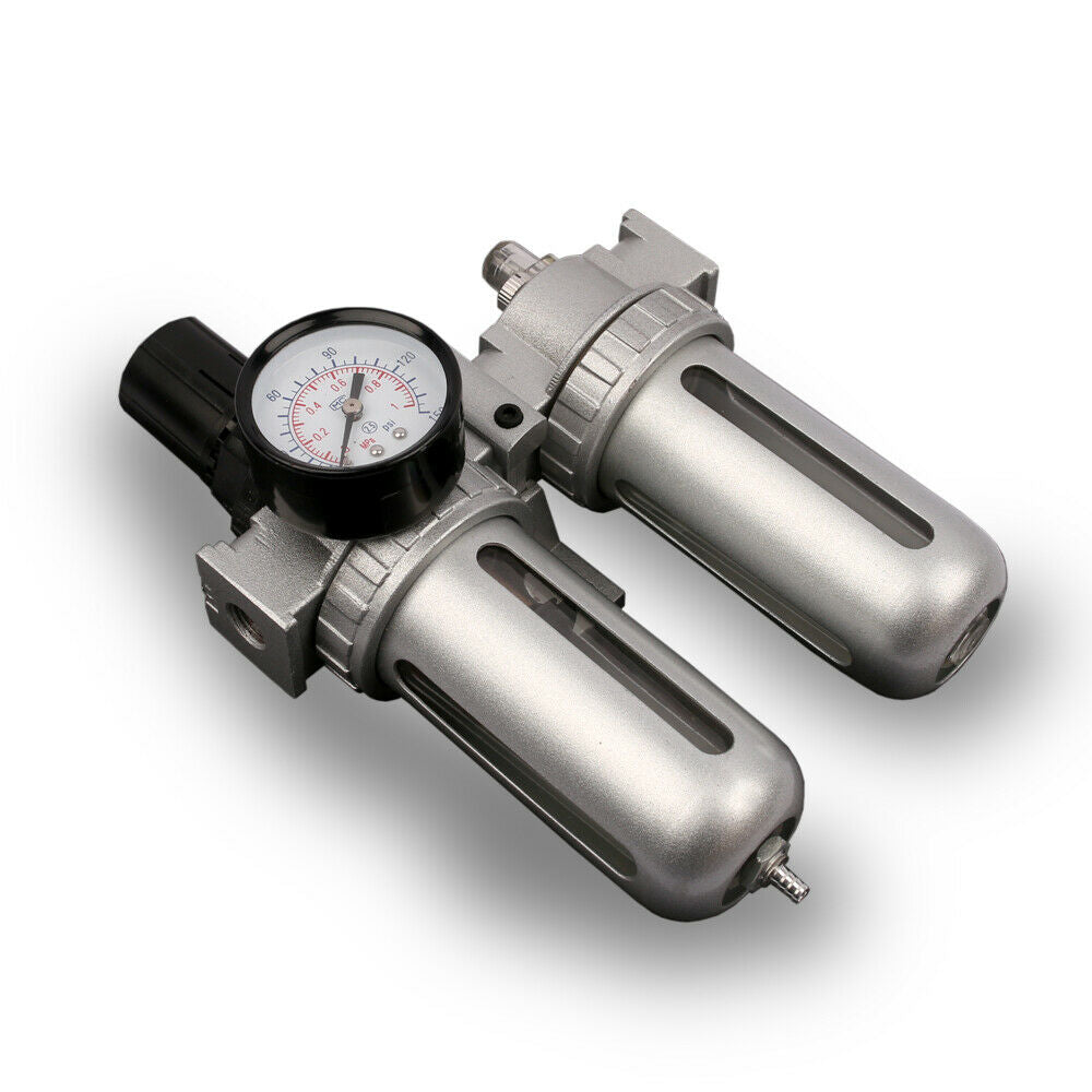 X-BULL Air Compressor Filter Regulator Lubricator 1/4in BSP