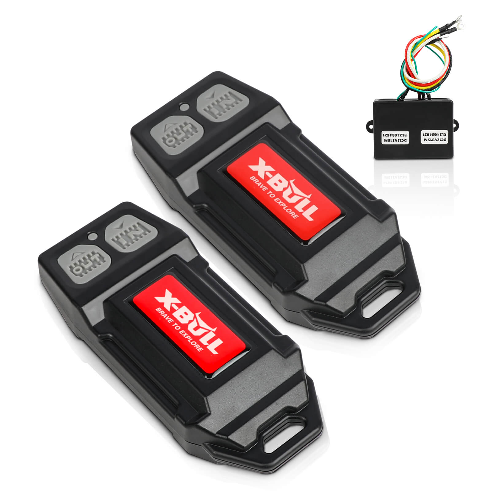 X-BULL 12V Winch Remote Control Twin Handset Kit