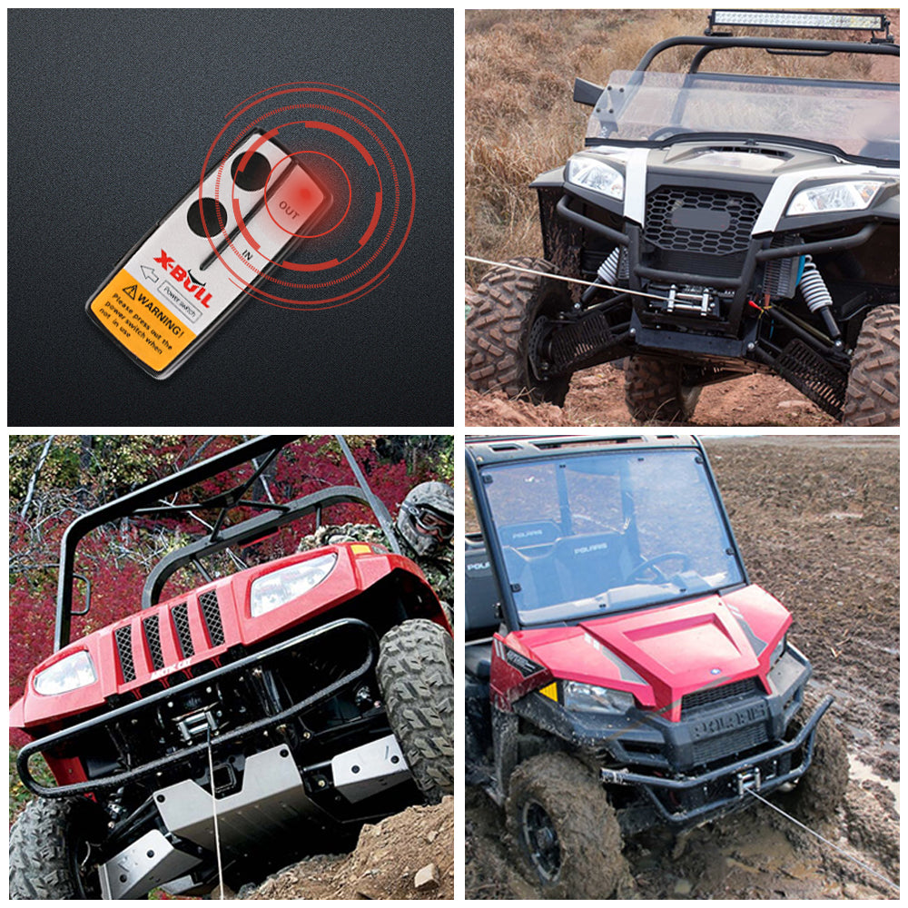 X-BULL 2x Wireless Winch Remote Control 12V 150ft