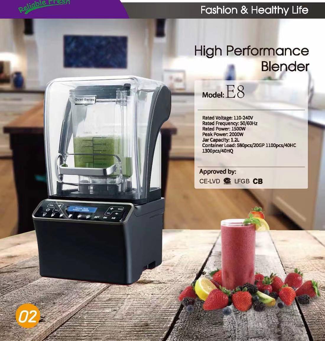 V228 Commercial Blender E8 - Heavy Duty LED Display, Home & Commercial Use - SuperSaverAU - view 2