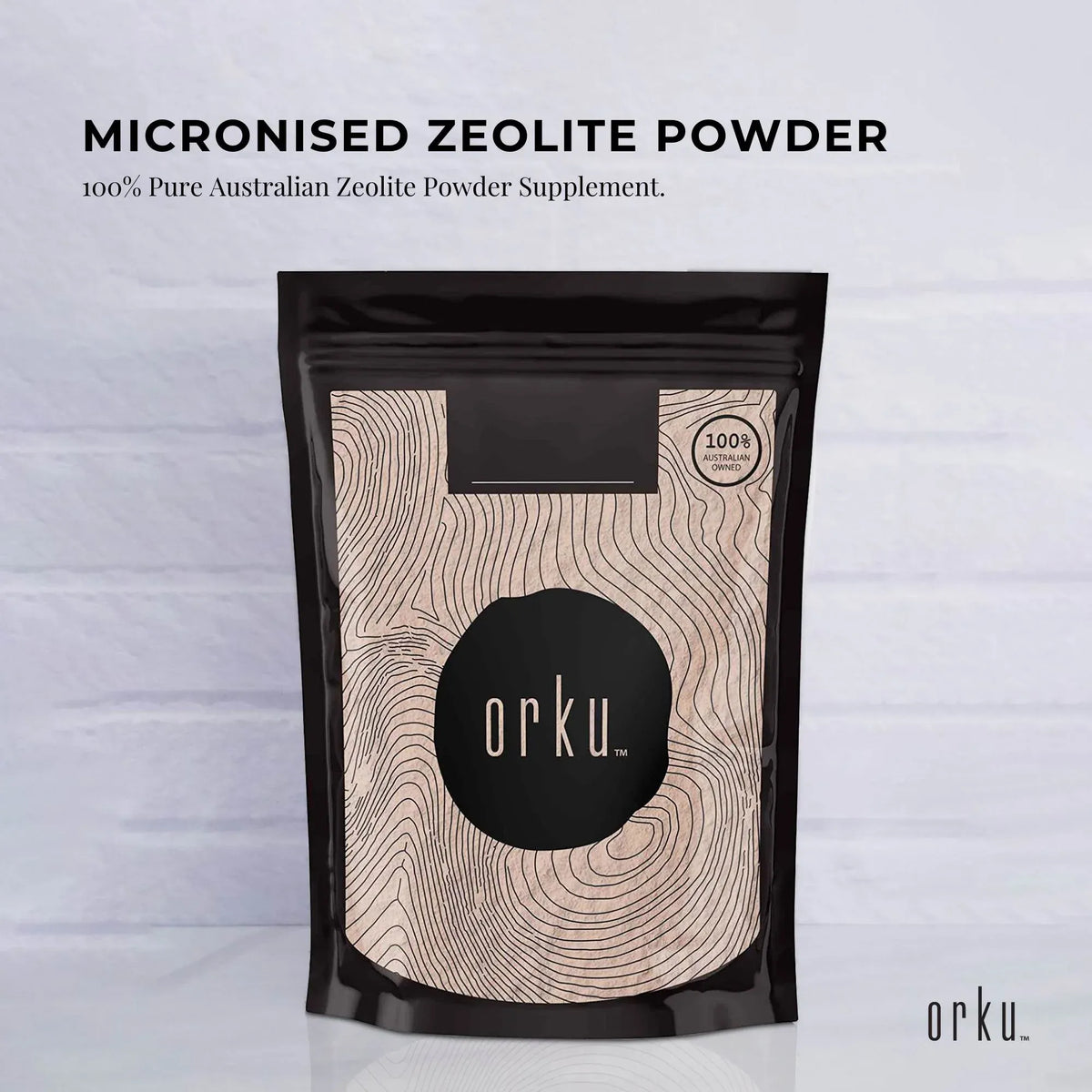 1Kg Pure Micronised Zeolite Powder Mineral - Micronized Volcamin Clinoptilolite