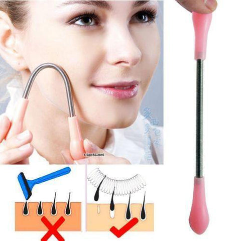 Ellie & Ruby Facial Hair Threading Stick for Forehead, Cheeks, Upper Lip, Chin - SuperSaverAU - view 1