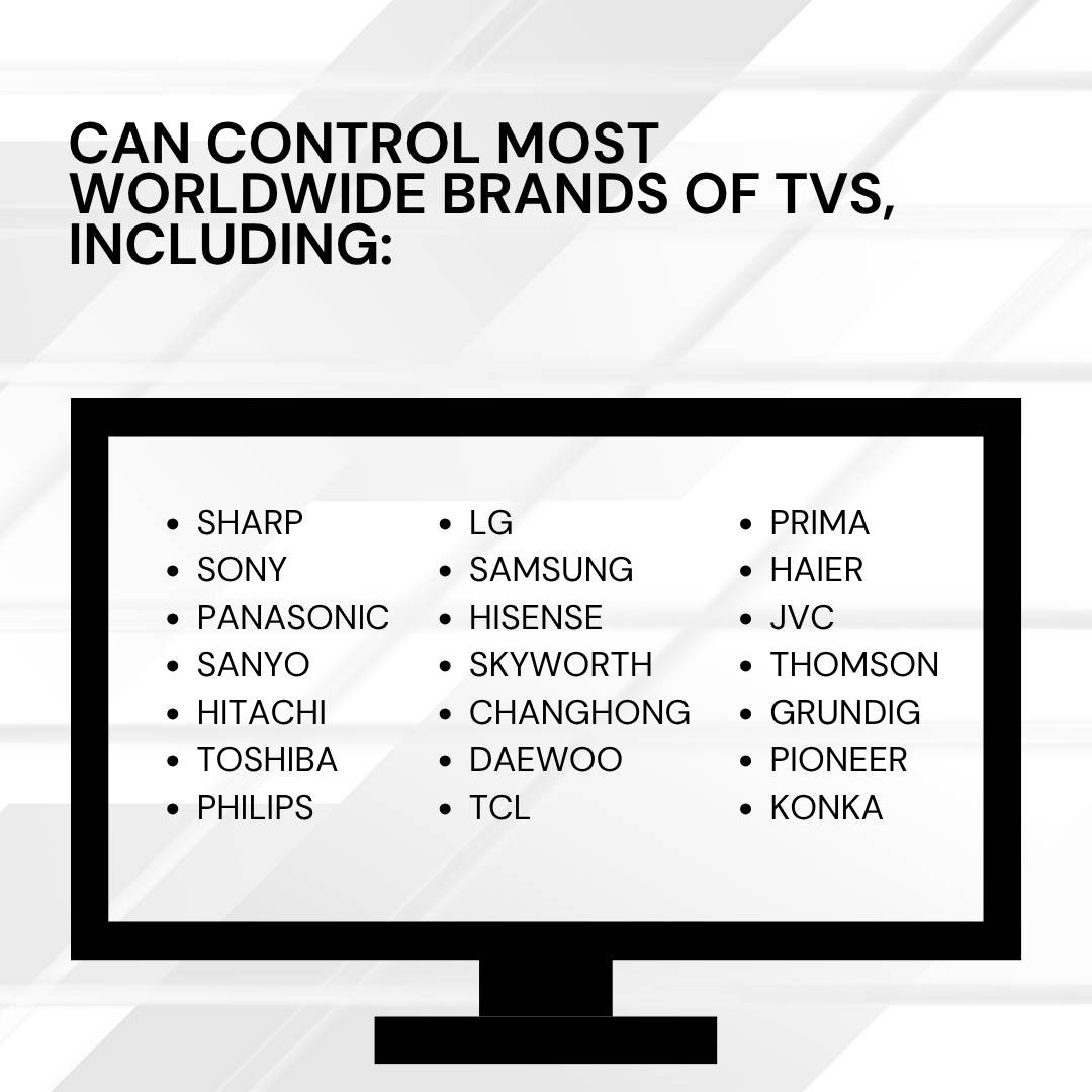 Tooleroo Universal Smart TV Remote Control Compatible With Sharp LG and more - SuperSaverAU - view 4